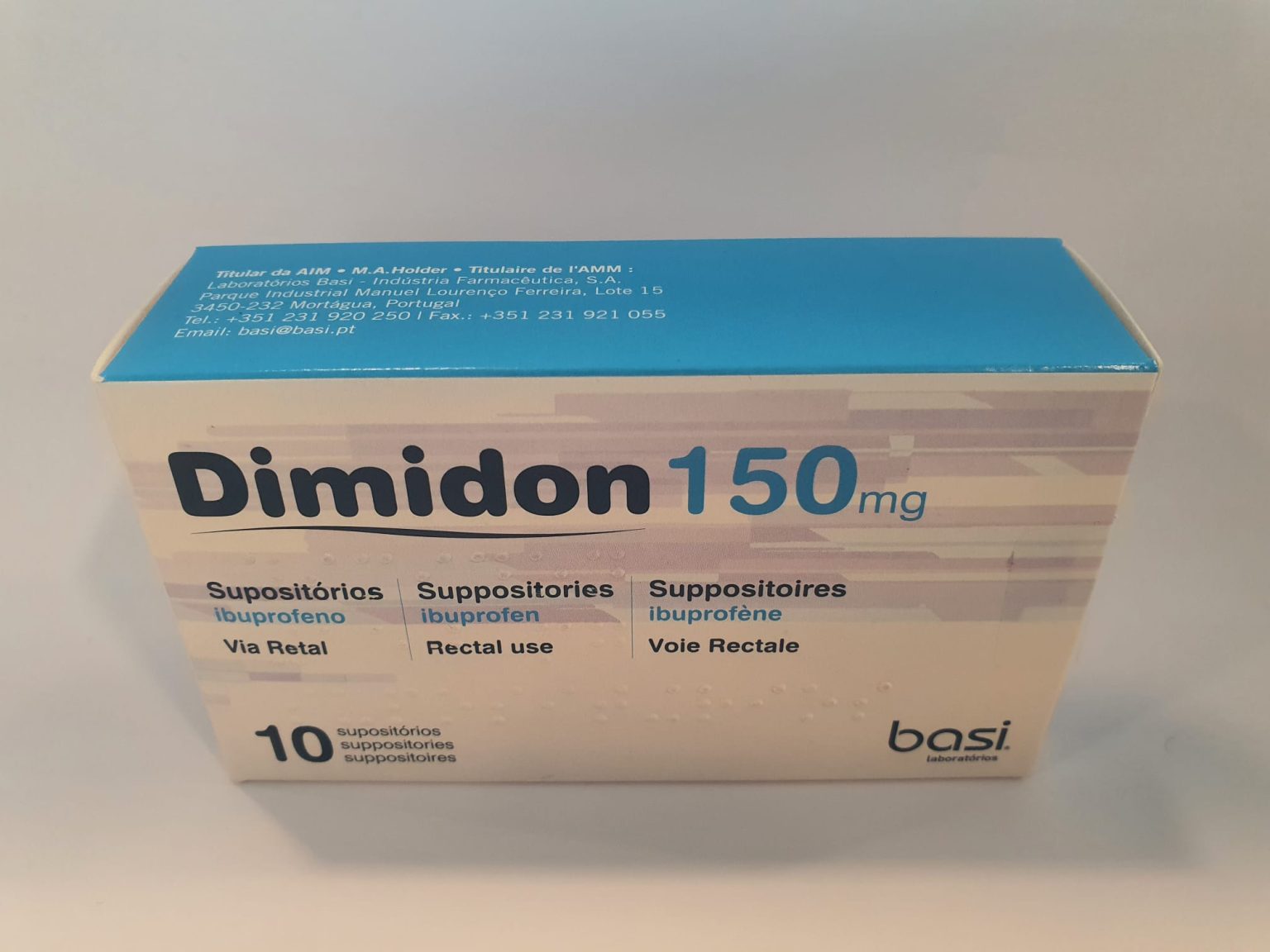 Ibuprofen Suppository 150mg Heavencent Therapeutics